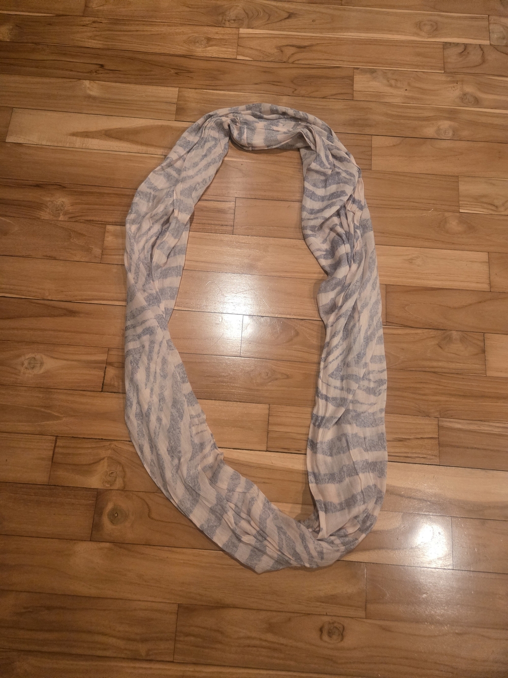 Zebra Infinity Scarf
